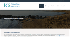 Desktop Screenshot of ksfinancialadvisors.com