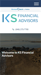 Mobile Screenshot of ksfinancialadvisors.com